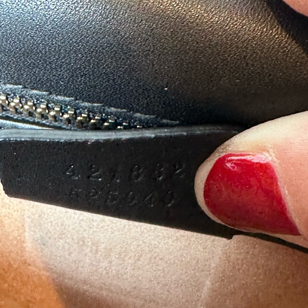Authentic Gucci Silvia Shoulder Black Bag - Picture 10 of 13
